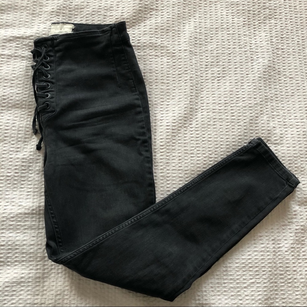Black Free People Jeans